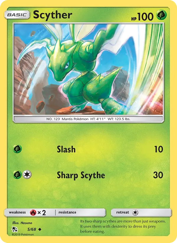 Scyther 5/68