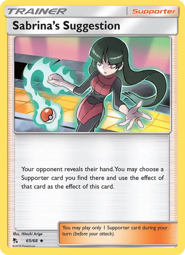 Sabrina’s Suggestion 65/68