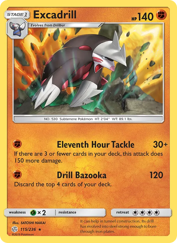 Excadrill 115/236