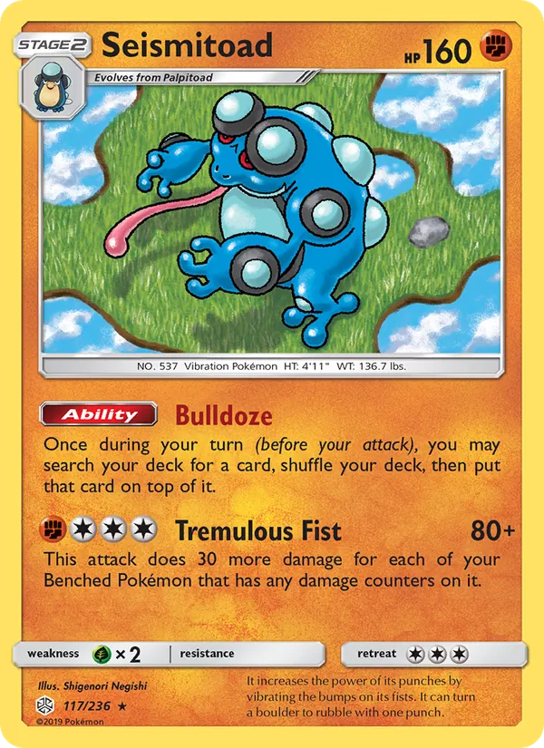 Seismitoad 117/236