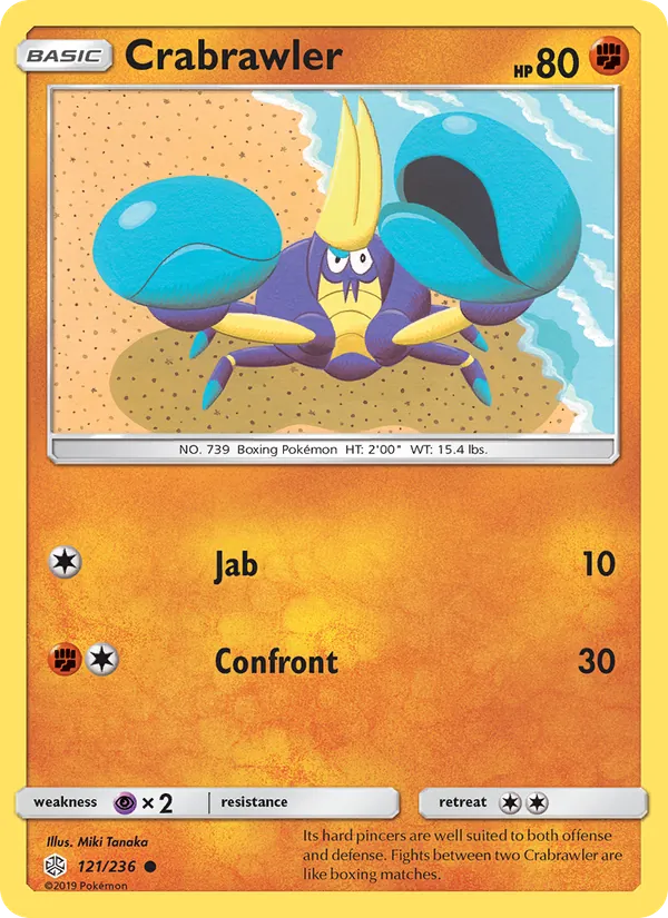 Crabrawler 121/236