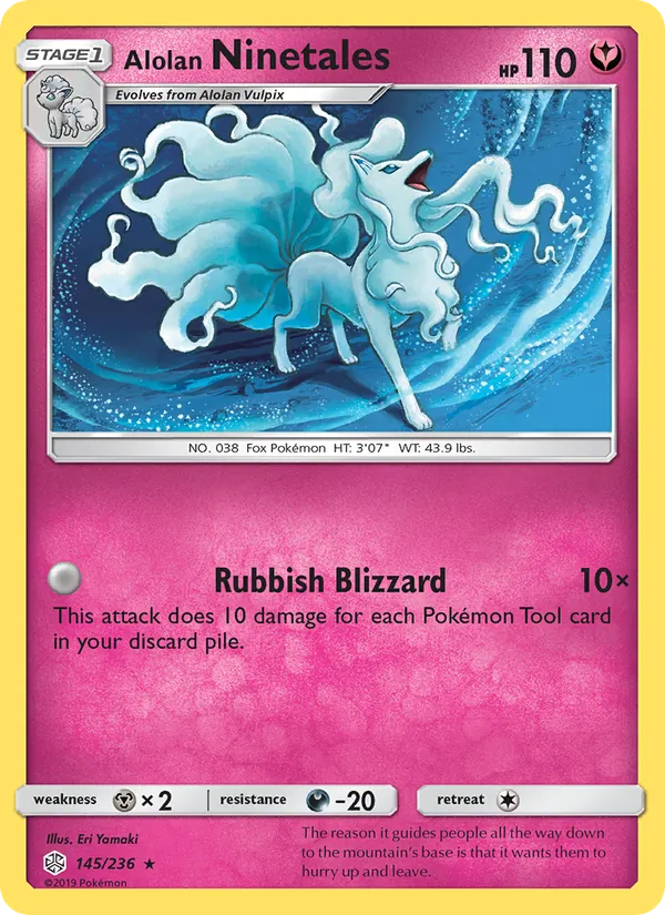 Alolan Ninetales 145/236