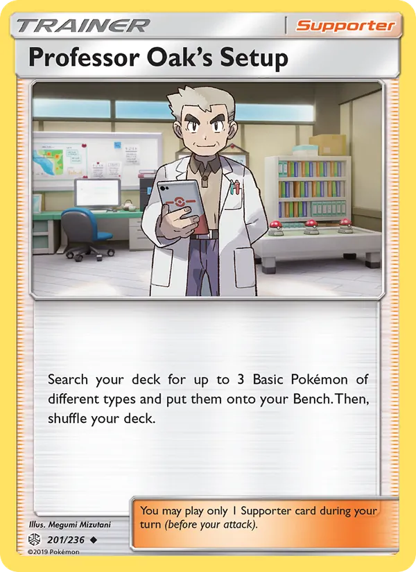 Professor Oak’s Setup 201/236