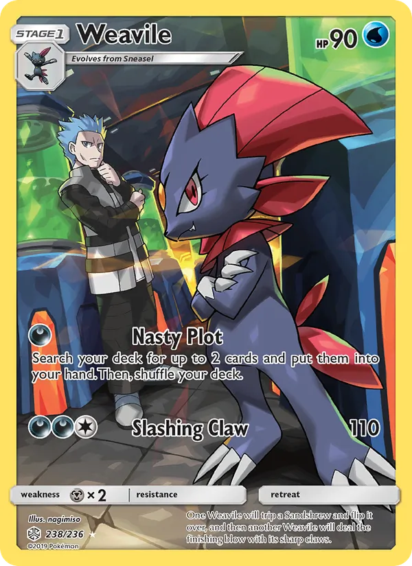 Weavile 238/236