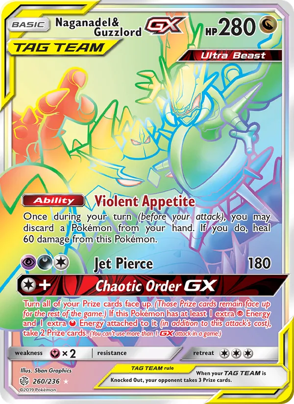 Naganadel & Guzzlord GX 260/236