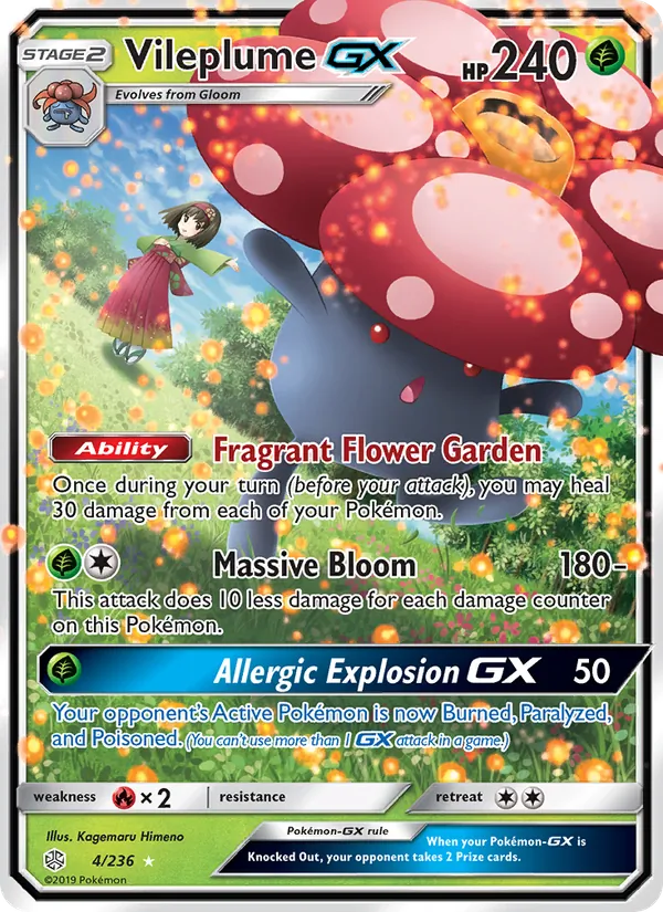 Vileplume GX 4/236