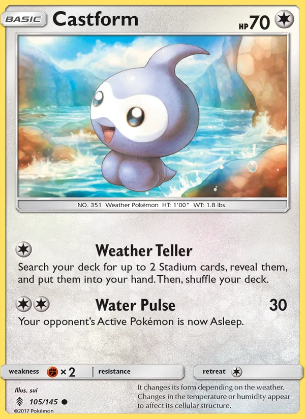 Castform 105/145