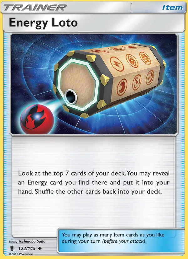 Energy Loto 122/145