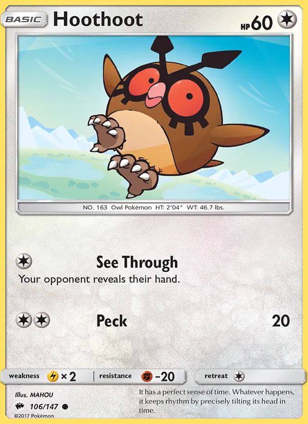 Hoothoot 106/147