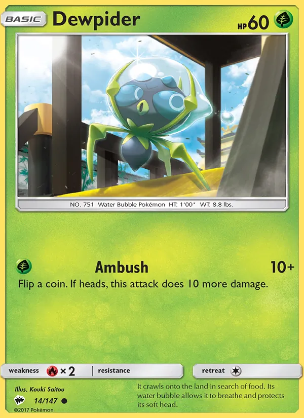 Dewpider 14/147