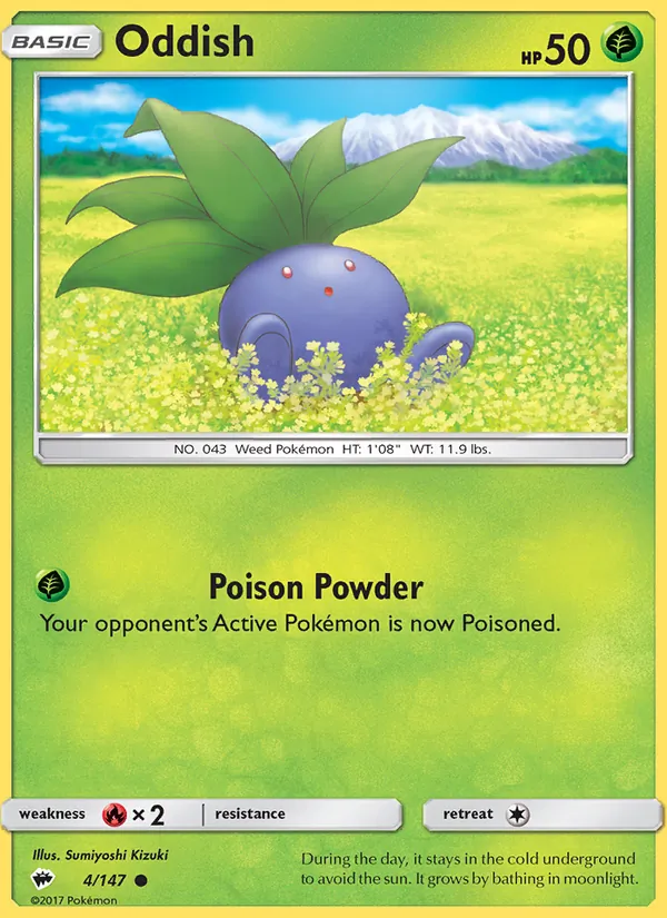 Oddish 4/147