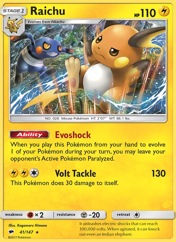 Raichu 41/147