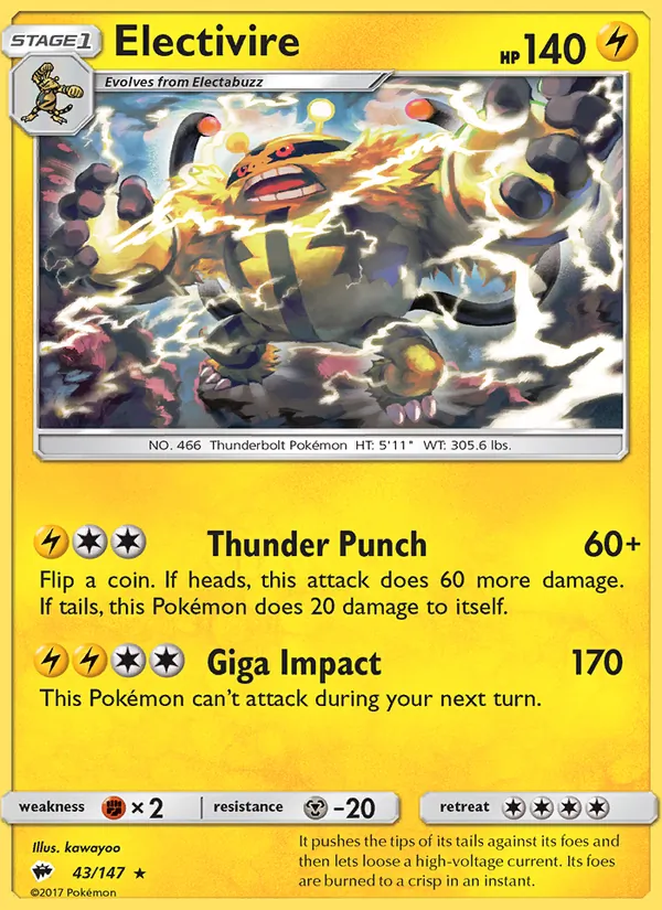 Electivire 43/147