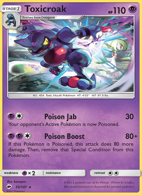 Toxicroak 55/147