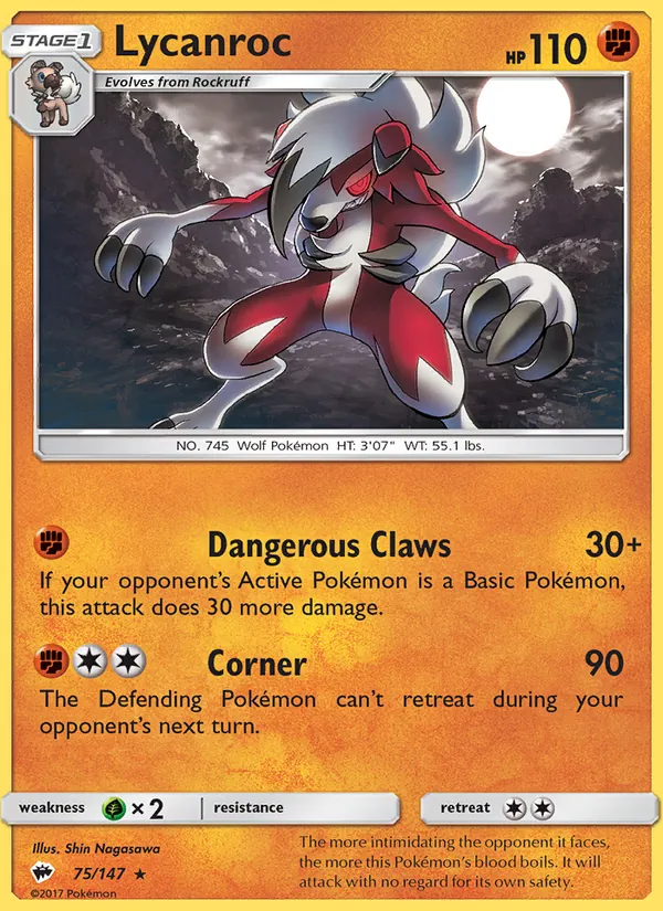 Lycanroc 75/147