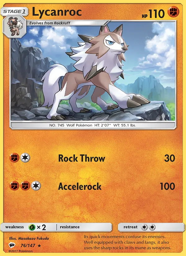 Lycanroc 76/147