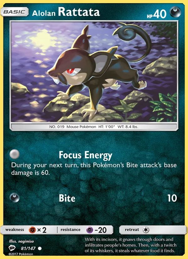 Alolan Rattata 81/147