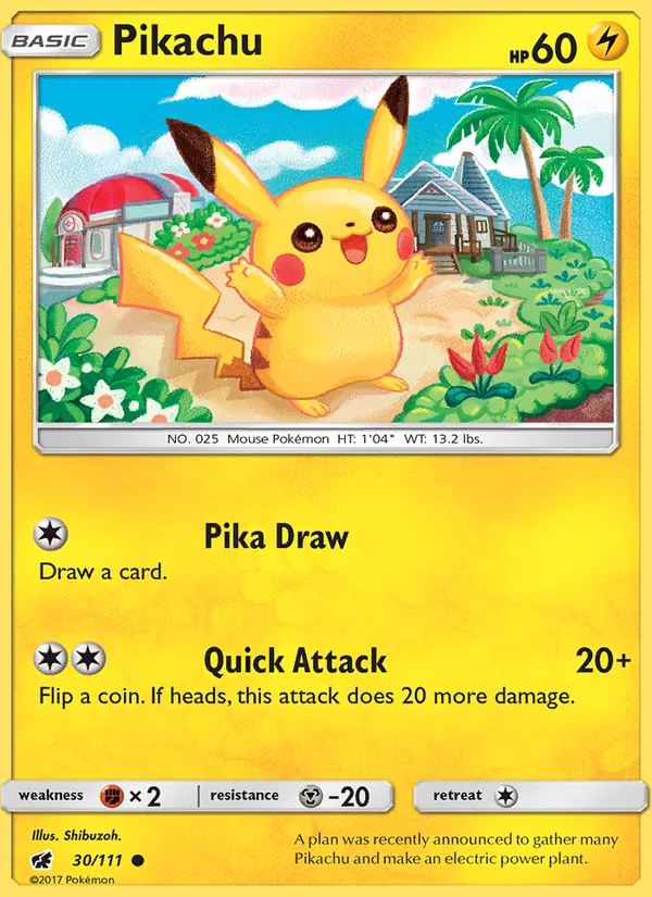 Pikachu 30/111