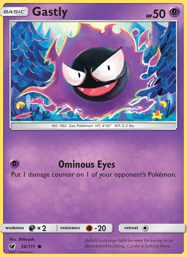 Gastly 36/111