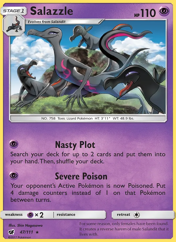 Salazzle 47/111