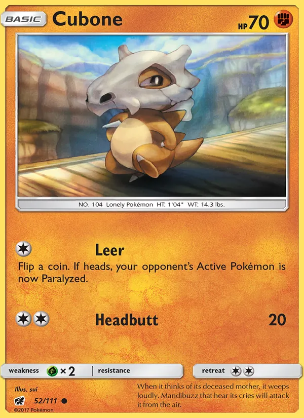 Cubone 52/111