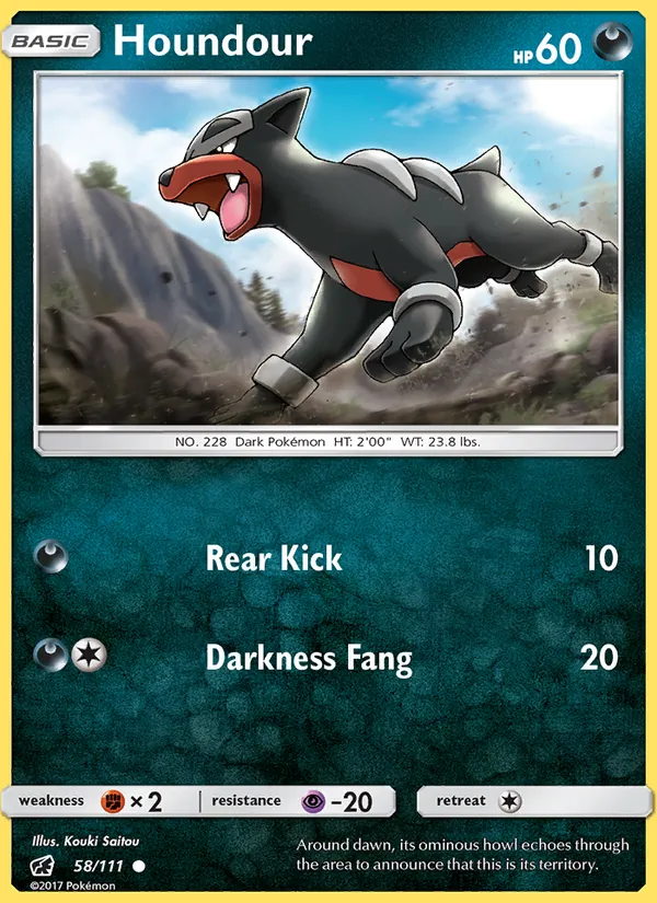 Houndour 58/111