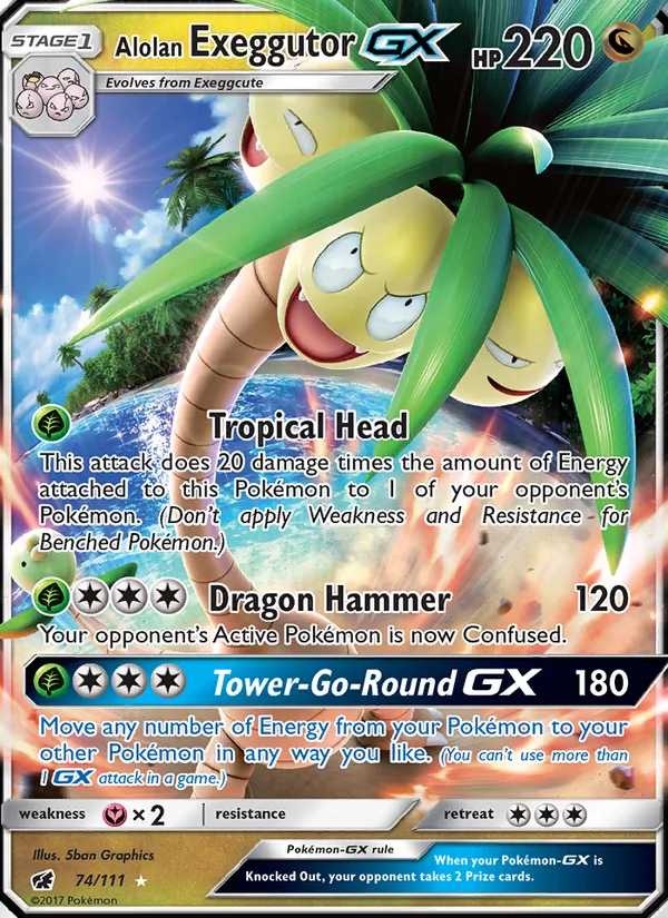Alolan Exeggutor GX 74/111