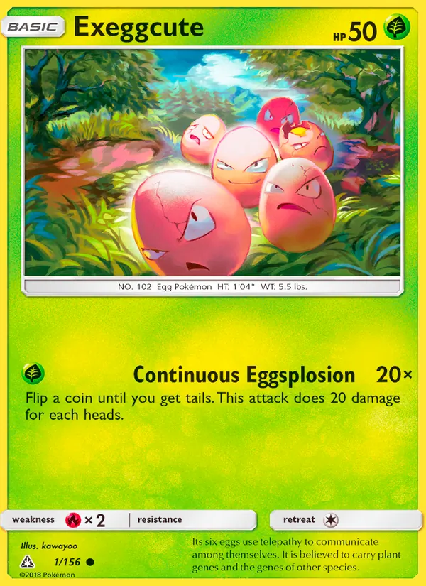 Exeggcute 1/156