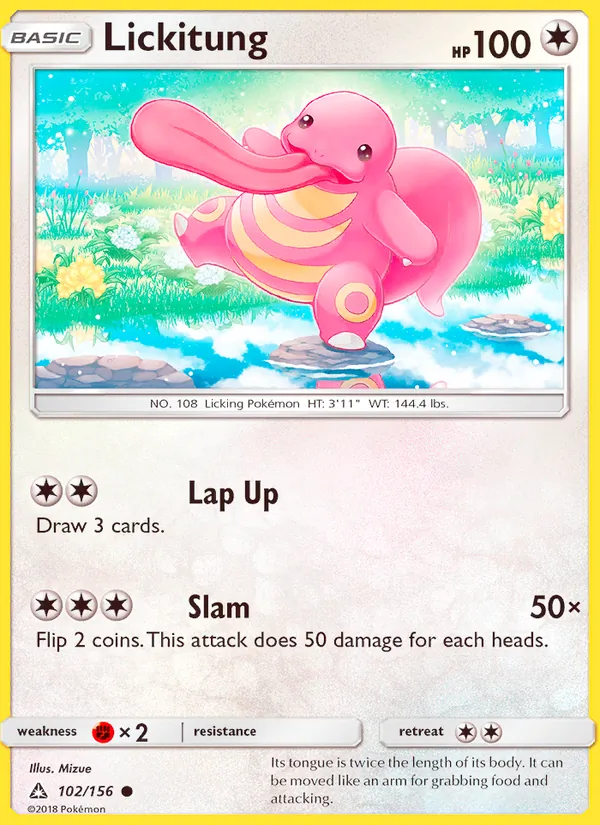 Lickitung 102/156