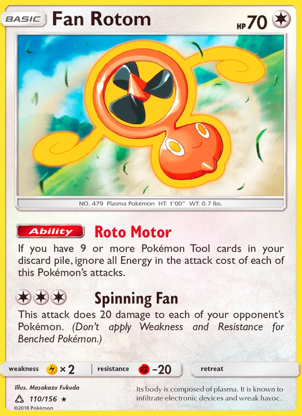 Fan Rotom 110/156
