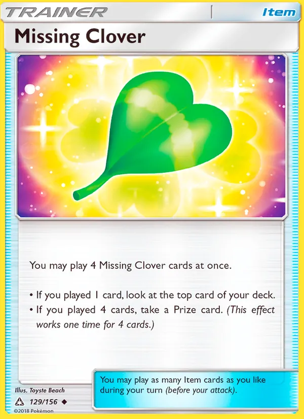 Missing Clover 129/156