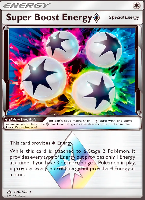 Super Boost Energy ◇ 136/156