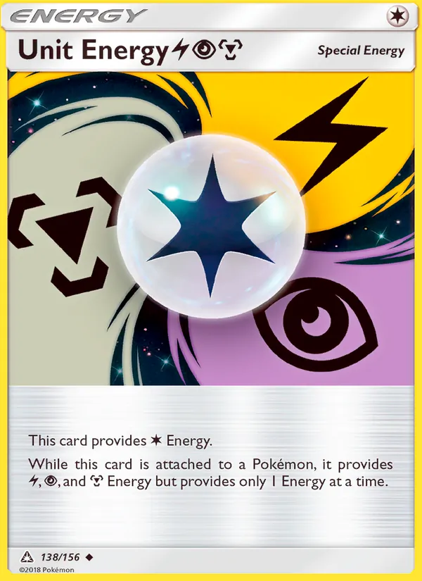 Unit Energy LightningPsychicMetal 138/156