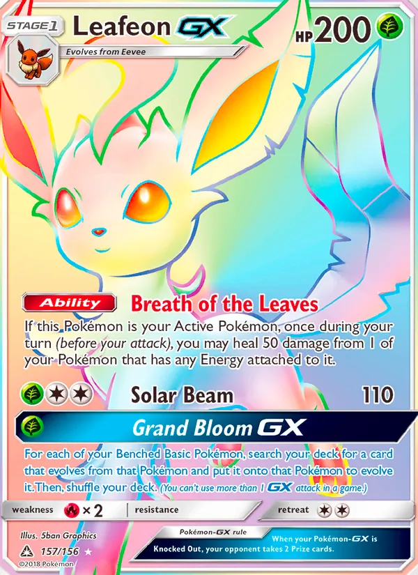 Leafeon GX 157/156