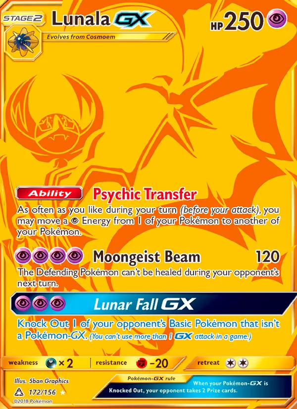 Lunala GX 172/156