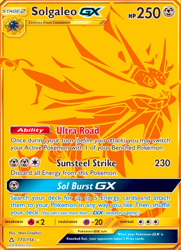 Solgaleo GX 173/156