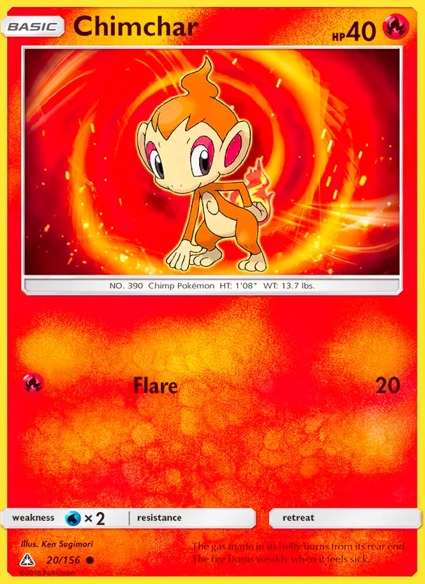 Chimchar 20/156