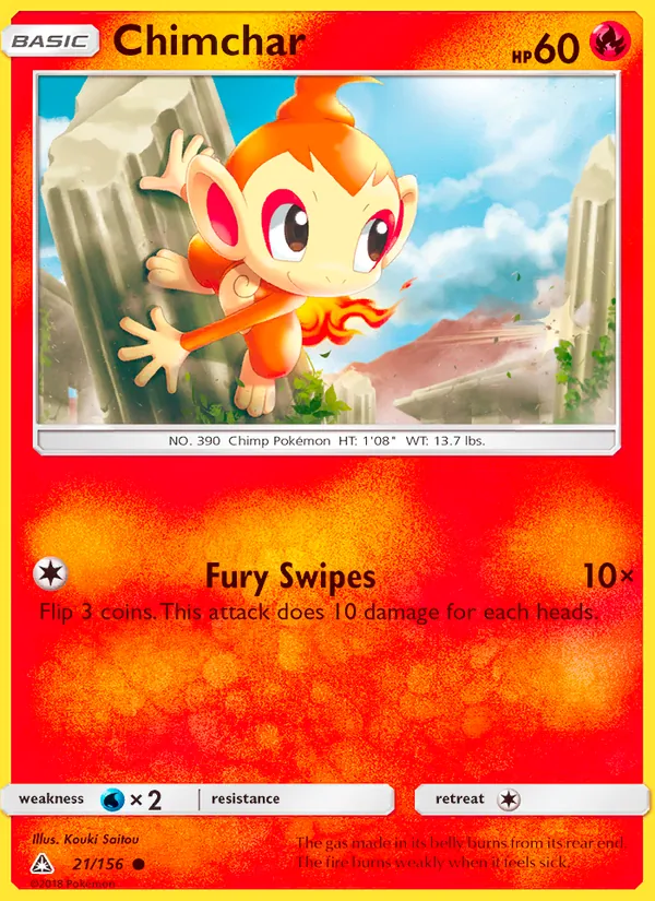 Chimchar 21/156