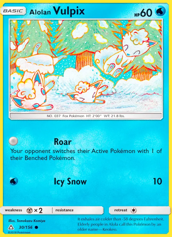 Alolan Vulpix 30/156
