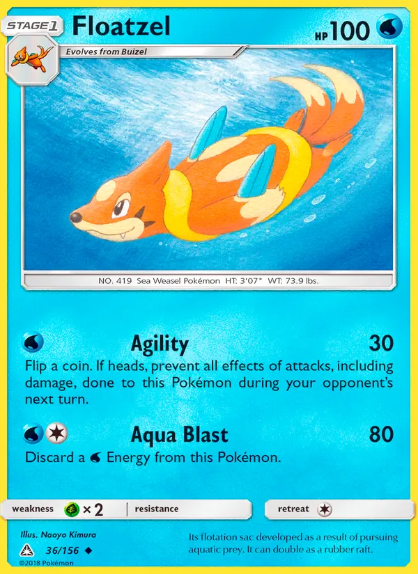 Floatzel 36/156