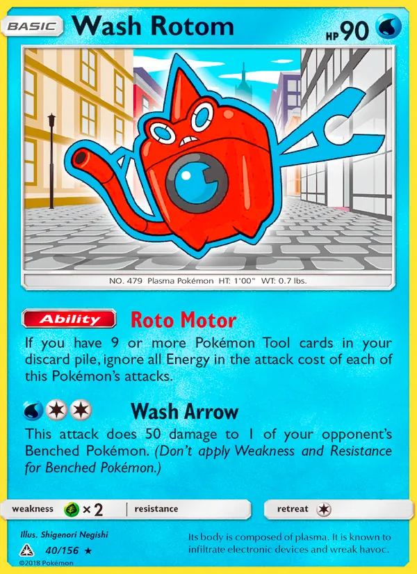 Wash Rotom 40/156