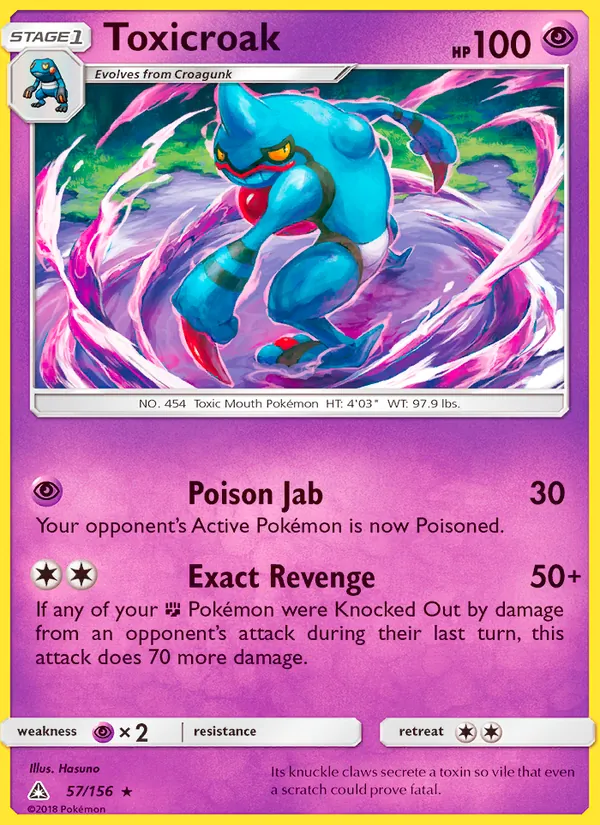 Toxicroak 57/156