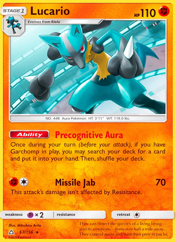 Lucario 67/156