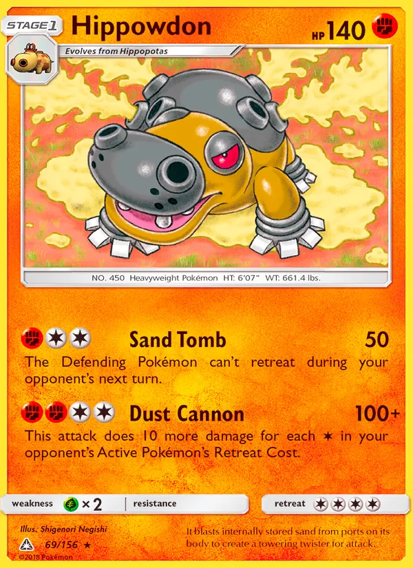 Hippowdon 69/156