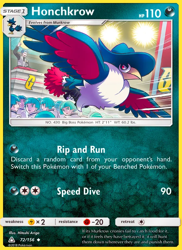 Honchkrow 72/156