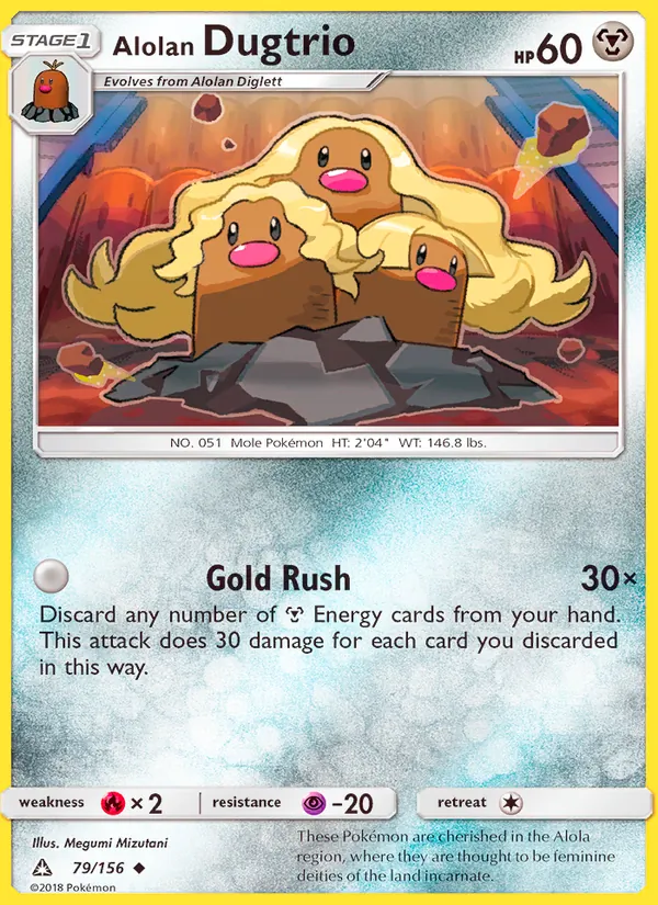 Alolan Dugtrio 79/156