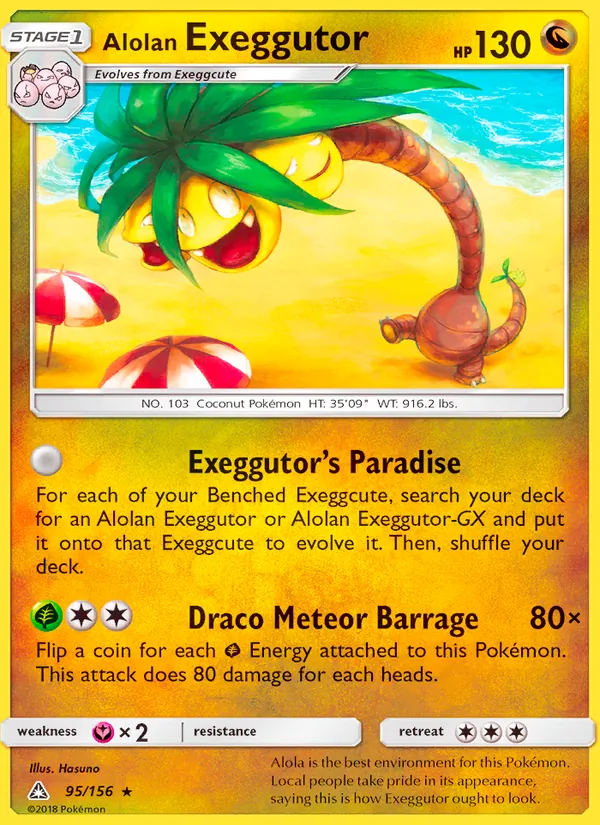 Alolan Exeggutor 95/156