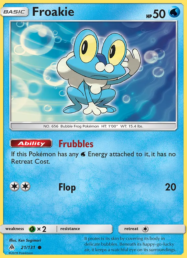 Froakie 21/131