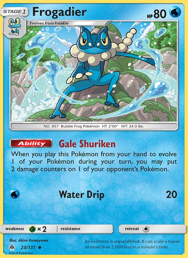 Frogadier 23/131