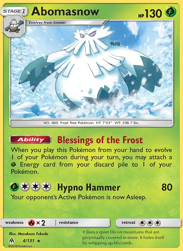 Abomasnow 4/131